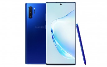 Aura Blue Samsung Galaxy Note10+ is headed to Europe