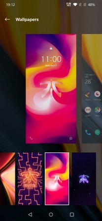 Wallpapers can be added optionally to your default wallpaper set