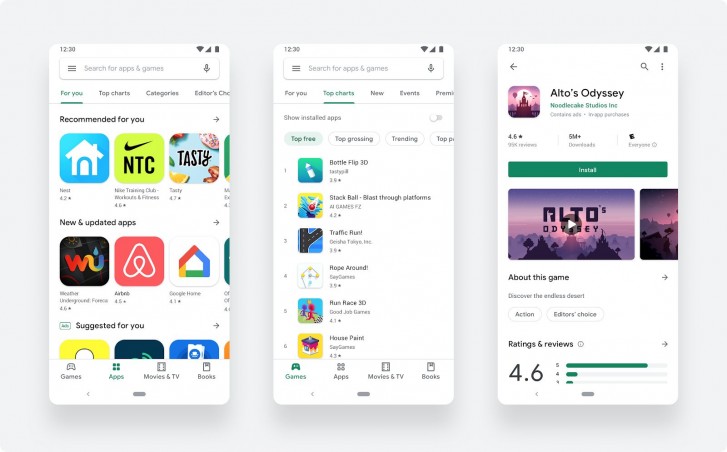 Google Play Store se rende ao Material Design e traz mais novidades -  Softonic