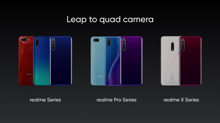 Realme will launch three quad camera phones by the end of October