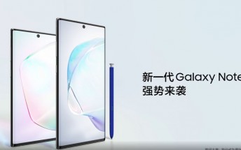 Samsung Galaxy Note10 officially debuts in China, pre-orders now open
