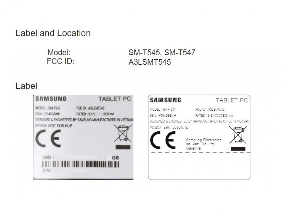 Alleged Samsung Galaxy Tab Active Pro 10 1 Bags Fcc And Wi Fi Certification Gsmarena Com News