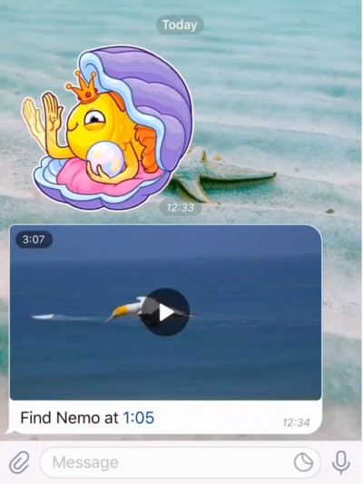 Telegram update brings ability to send silent messages, animated emoji