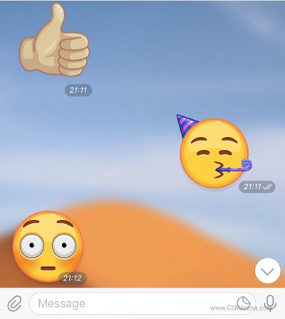 Telegram update brings ability to send silent messages, animated emoji