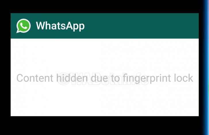 WhatsApp beta for Android adds fingerprint unlocking support