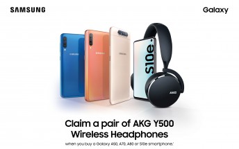Samsung is offering AKG Y500 headphones with selected Galaxy smartphones