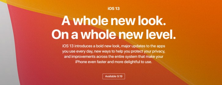 Apple iOS 13 is coming on September 19, iPadOS and iOS 13.1 - on September 30
