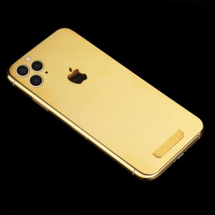 iPhone 11 Pro with 18k coated back panel