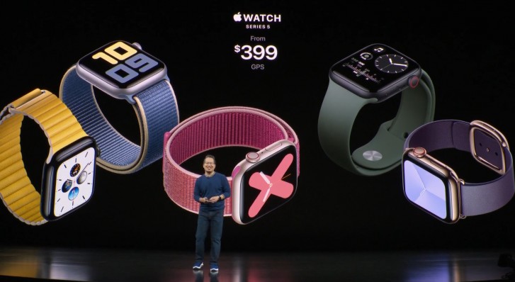 Apple Watch Series 5 official - now with an always-on display