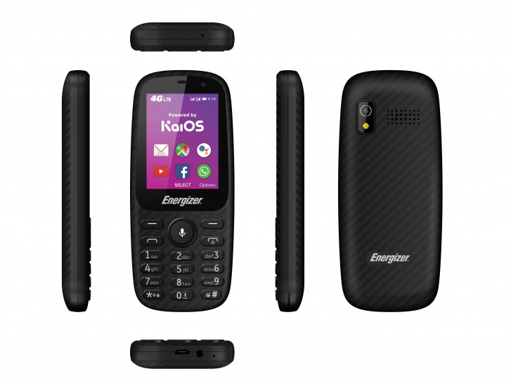 Energizer E241 and E241S are cheap feature phones running KaiOS