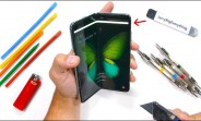 Reworked Samsung Galaxy Fold goes through a durability test