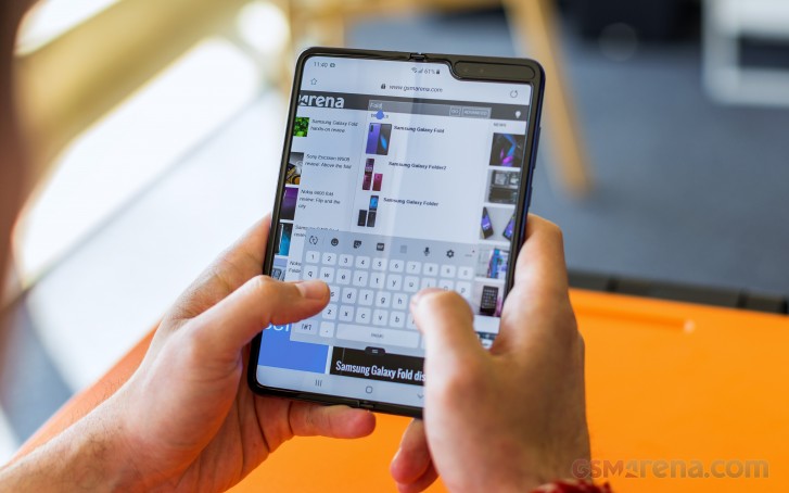 Samsung has let developers test their apps on the Galaxy Fold before release