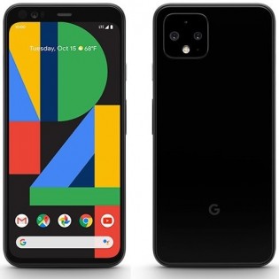 Google Pixel 4 in Just Black color