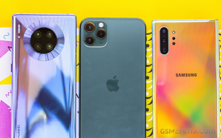 Mate 30 Pro vs. iPhone 11 Pro vs. Galaxy Note10+ camera compare