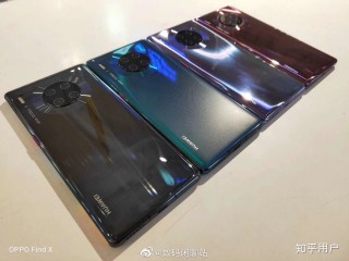 Huawei Mate 30 and Mate 30 Pro front and back