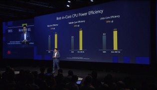 Performance and efficiency comparison with the Snapdragon 855