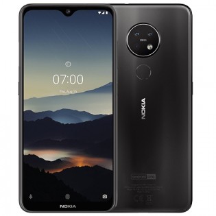 Nokia 7.2 in Charcoal color