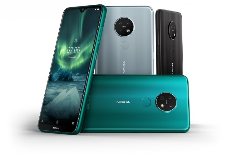 Nokia 7.2 and 6.2 unveiled with triple cameras, 6.3'' HDR10 screens