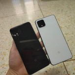 Google Pixel 4 XL in Black and White