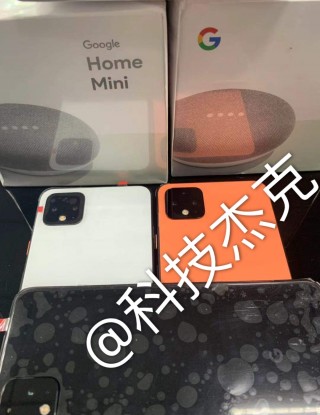 Google Pixel 4 in Just Black, Clearly White, and Oh So Orange colors