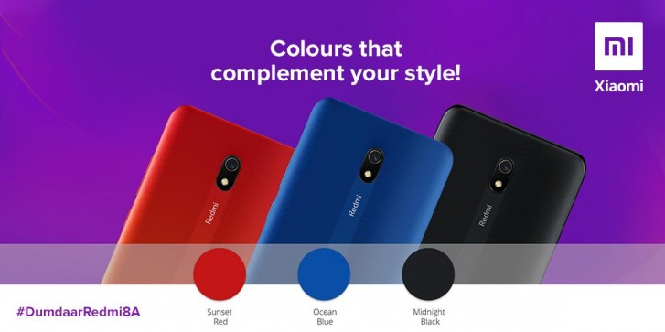 Redmi 8A announced in India, starts at INR 6,499 