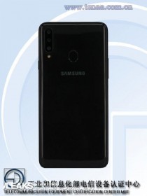 Sasmung Galaxy A20s (photos by TENAA)