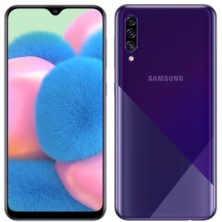 Samsung Galaxy A30s in Prism Crush Violet color