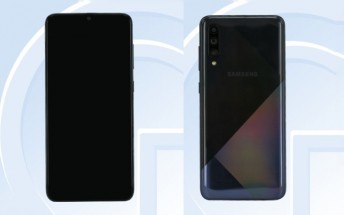 Samsung Galaxy A70s pops up in a Google listing