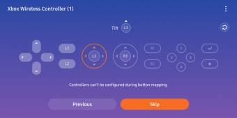 Setting up an Xbox controller