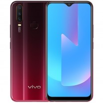 vivo U3x in Blue, Black, and Red colors