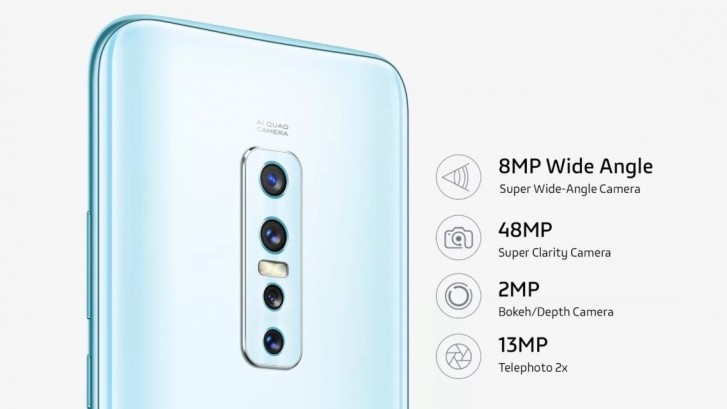 vivo V17 Pro announced: Snapdragon 675 SoC, 6.44'' AMOLED screen, and dual pop-up camera