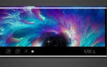New Xiaomi Mi Mix Alpha renders show a curved display extending all the way to the back of the phone