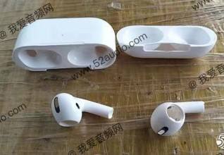 Alleged AirPods Pro design and charging case