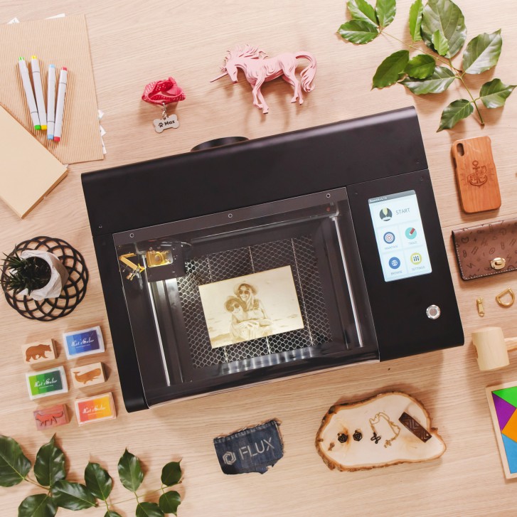 Beamo is an affordable, compact CO2 laser cutter and engraver