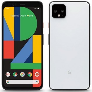 Google Pixel 4 XL in Clearly White color