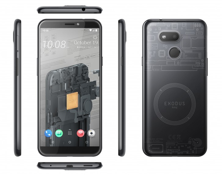 HTC launches another blockchain phone - Exodus 1s - GSMArena.com news