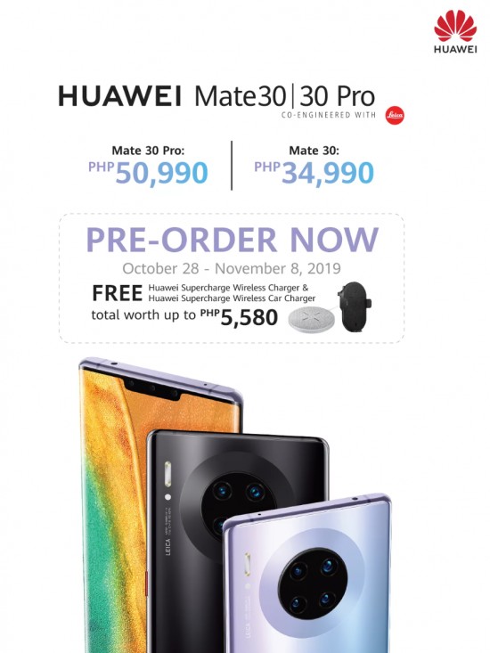 Huawei begins pre-orders for Mate 30 series in The Philippines 