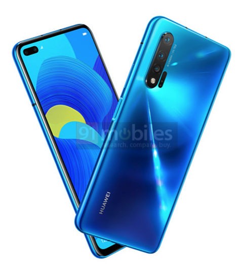 Huawei nova 6 5G could be on the way, has a dual punch-hole selfie cam