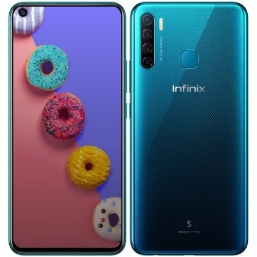 Infinix S5 announced with a Helio P22 SoC, 6.6'' punch hole display, and quad camera setup