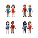 Some of the new emoji in iOS 13.2