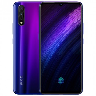 IQOO Neo 855 in Carbon Black and Electro-Optic Purple