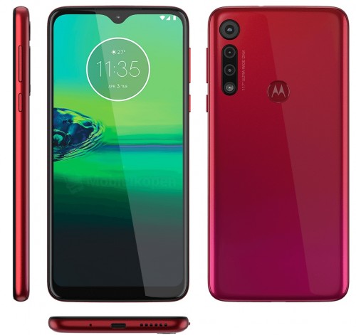 Motorolla Moto G8 Play renders surface