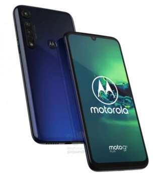 Moto G8 Play (left) and Moto G8 Plus (right)