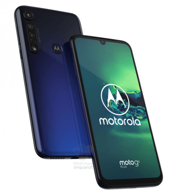 Alleged Moto G8 Plus shows up in leaked renders with 4,000 mAh battery and 25MP selfie cam