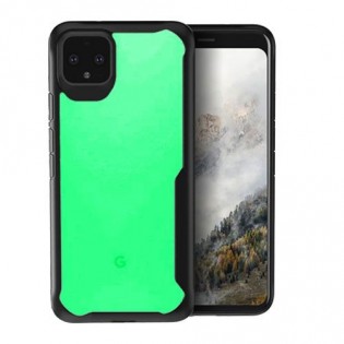 Google Pixel 4 in 'Slightly Green' and 'Really Yellow'