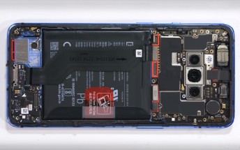 OnePlus 7T teardown shows what's behind the round camera and plenty of rubber gaskets