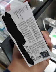 Pixel 4 (64GB, Just Black) retail box, note the contents