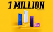 Realme is the top smartphone brand on Flipkart, it sold 1 million phones today