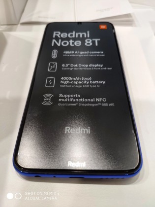 Redmi Note 8T live images