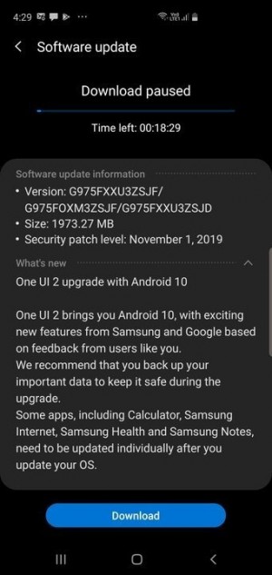 Samsung’s Android 10 beta for the S10 series is now avaiable in India, Poland and France
